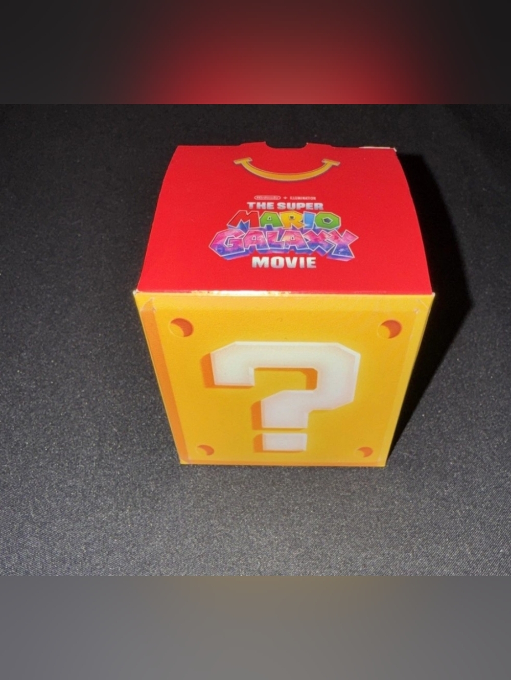 2026 McDONALD'S SUPER MARIO GALAXY HAPPY MEAL TOY #01-MARIO-NEW IN BOX!